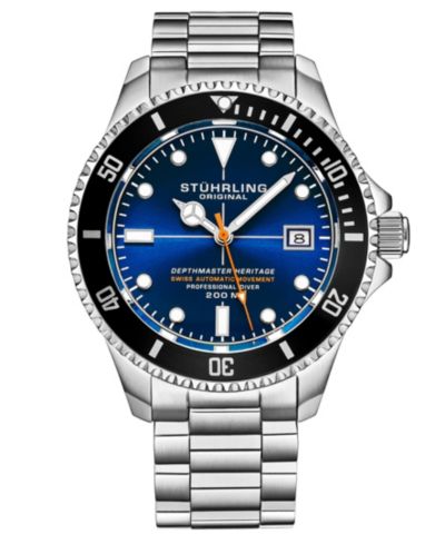 Stuhrling Swiss Automatic Depthmaster Heritage 42mm Classic Diver