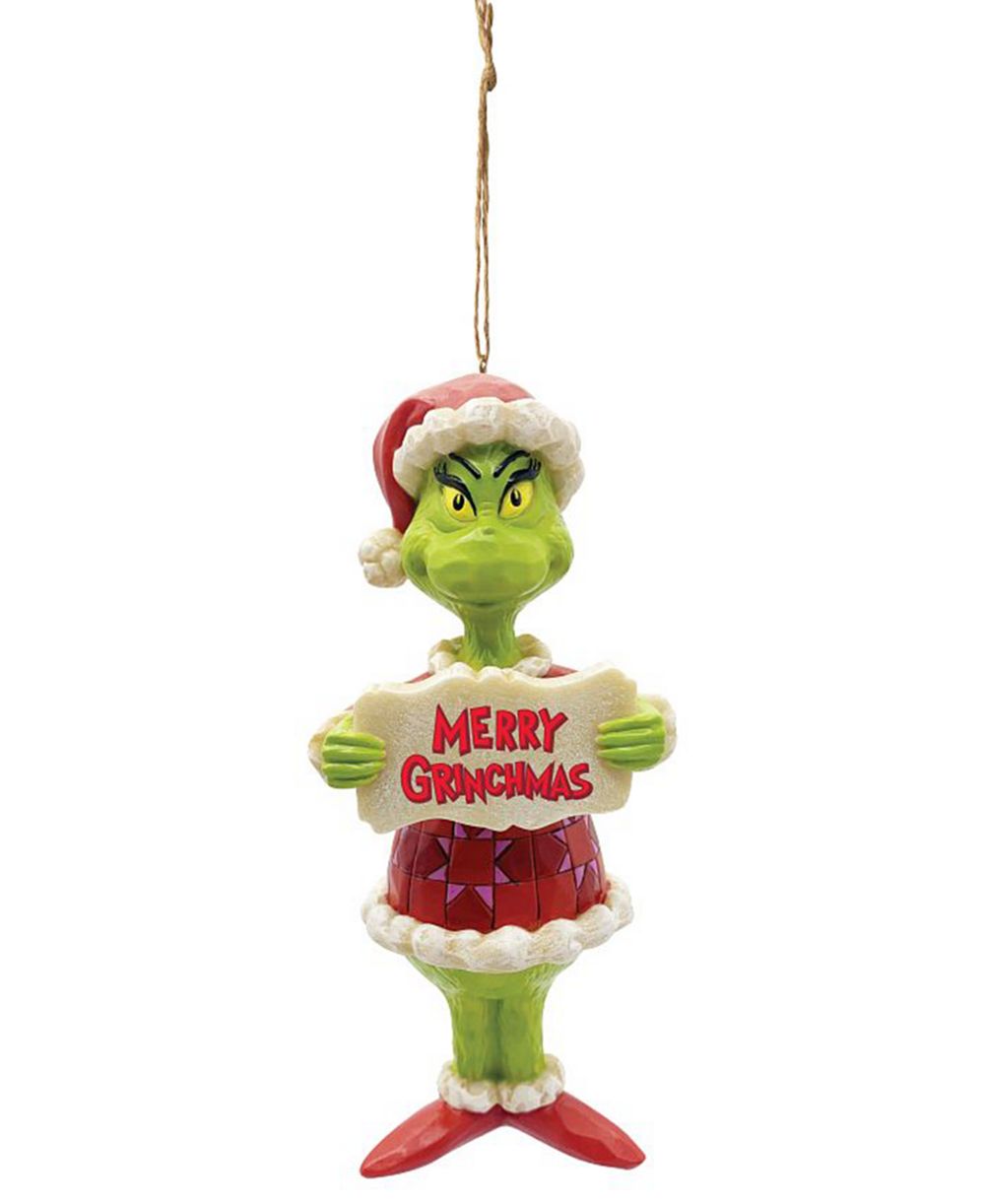 Jim Shore Dr. Seuss "Merry Grinchmas" украшение