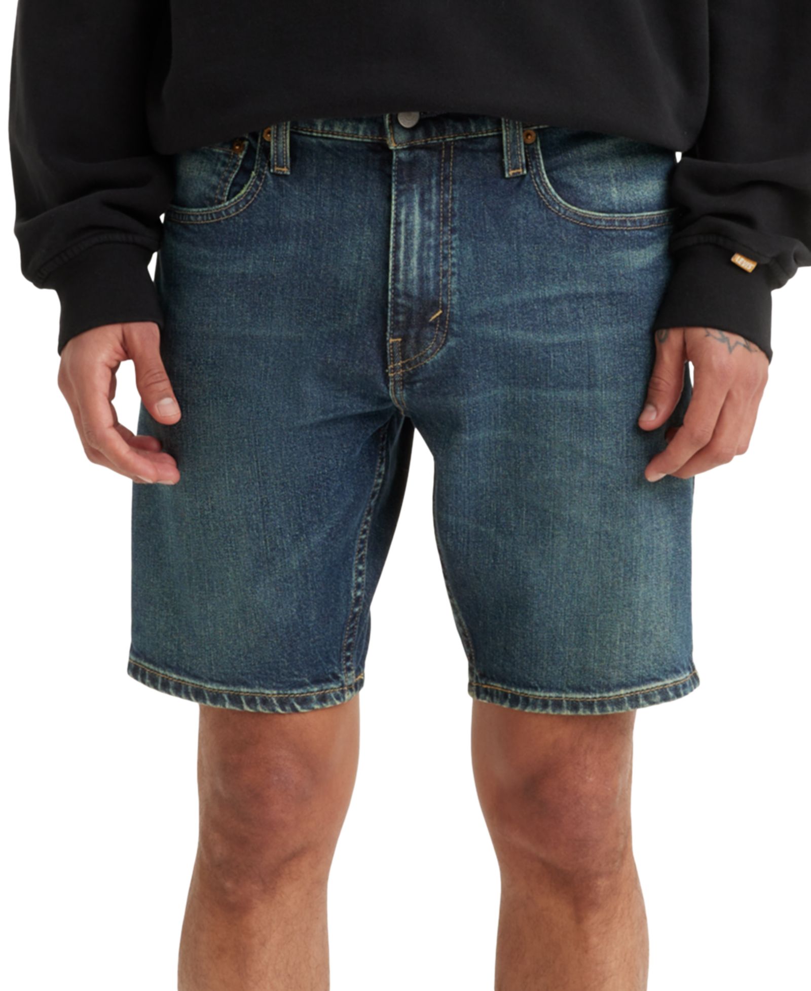 Джинсовые шорты Levi's Men's 412™ Flex Slim-Fit 9"