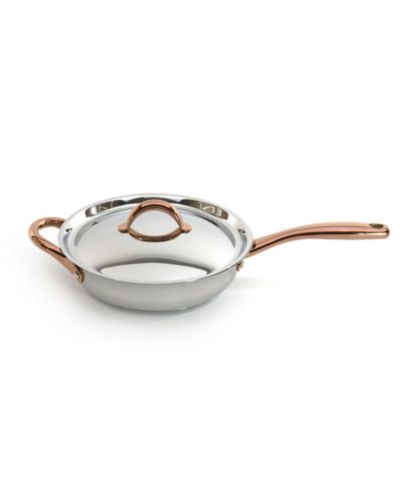 BergHOFF Ouro Gold 18/10 Stainless Steel 9.5" Deep Skillet with SS Lid