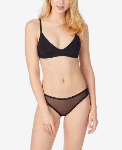 On Gossamer Women's Sleek Lace Wire Free Lift Bra G9226