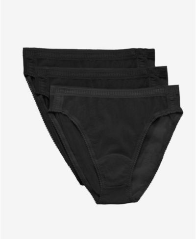 Трусики On Gossamer Women's Mesh Hi Cut, набор из 3 шт, 3012P3