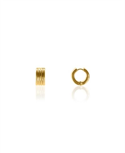Женские серьги-кольца OMA THE LABEL Anekhe с напылением 18K Gold