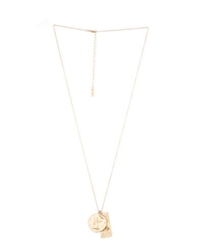 ETTIKA Women's Zodiac Double Charm Necklace