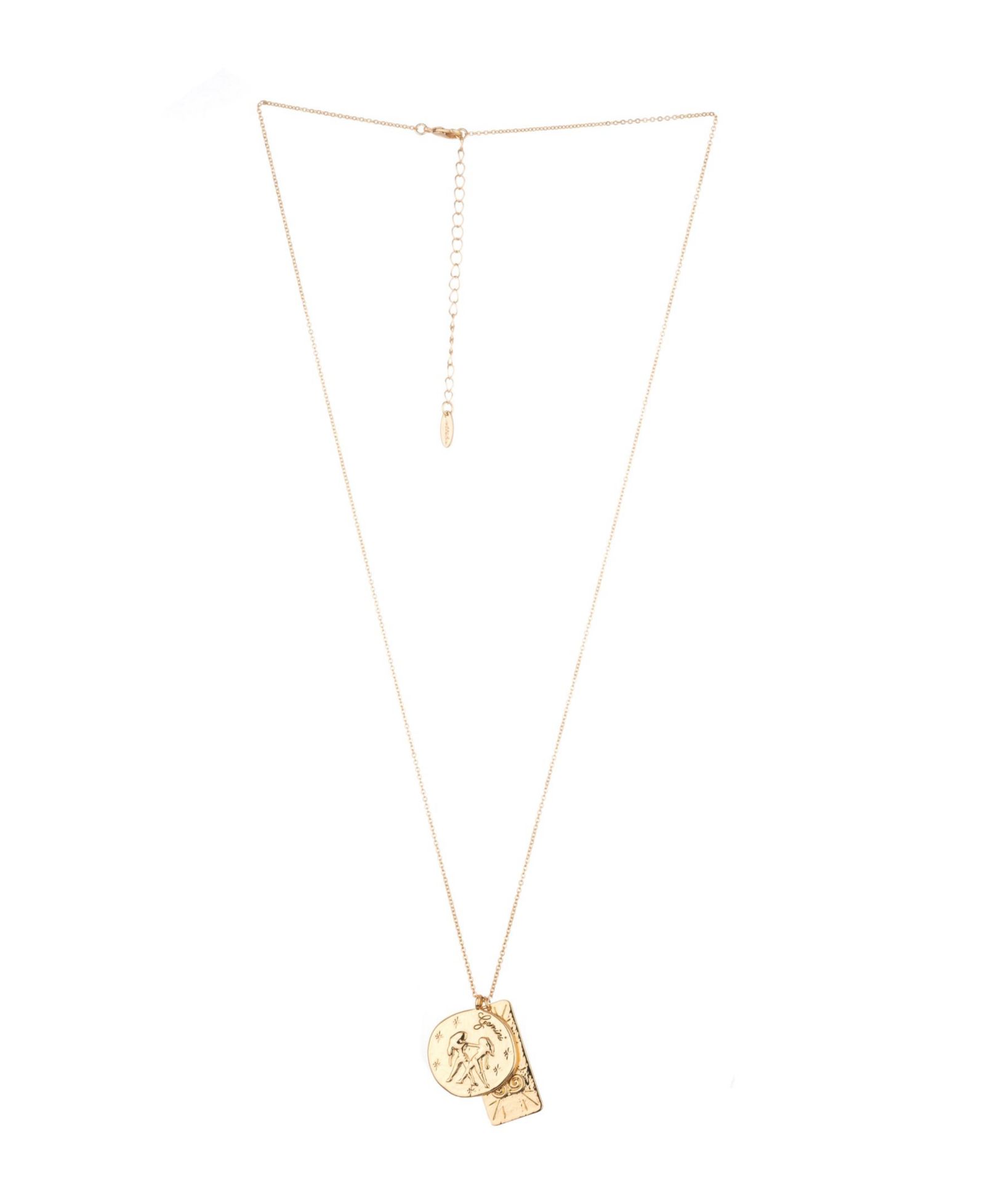 ETTIKA Women's Zodiac Double Charm Necklace