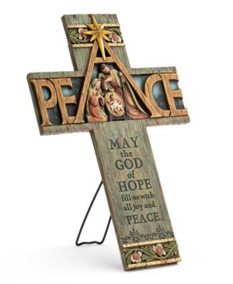 Крест Napco Verdigris Peace