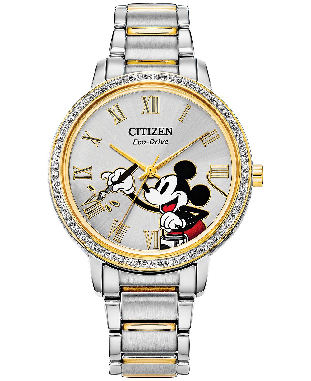 Disney by Citizen Mickey Mouse двухцветные наручные часы из нержавеющей стали, 33mm