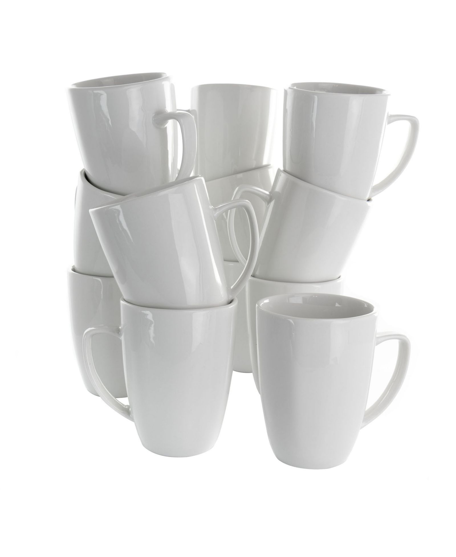 Elama Riley Mugs, Set of 12