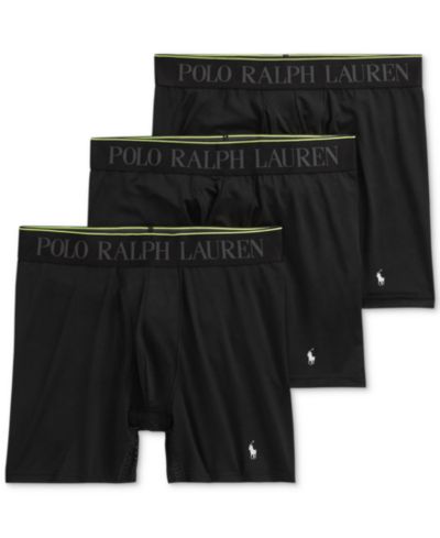 Мужские боксеры-брифы Polo Ralph Lauren Flex Performance 3-Pack