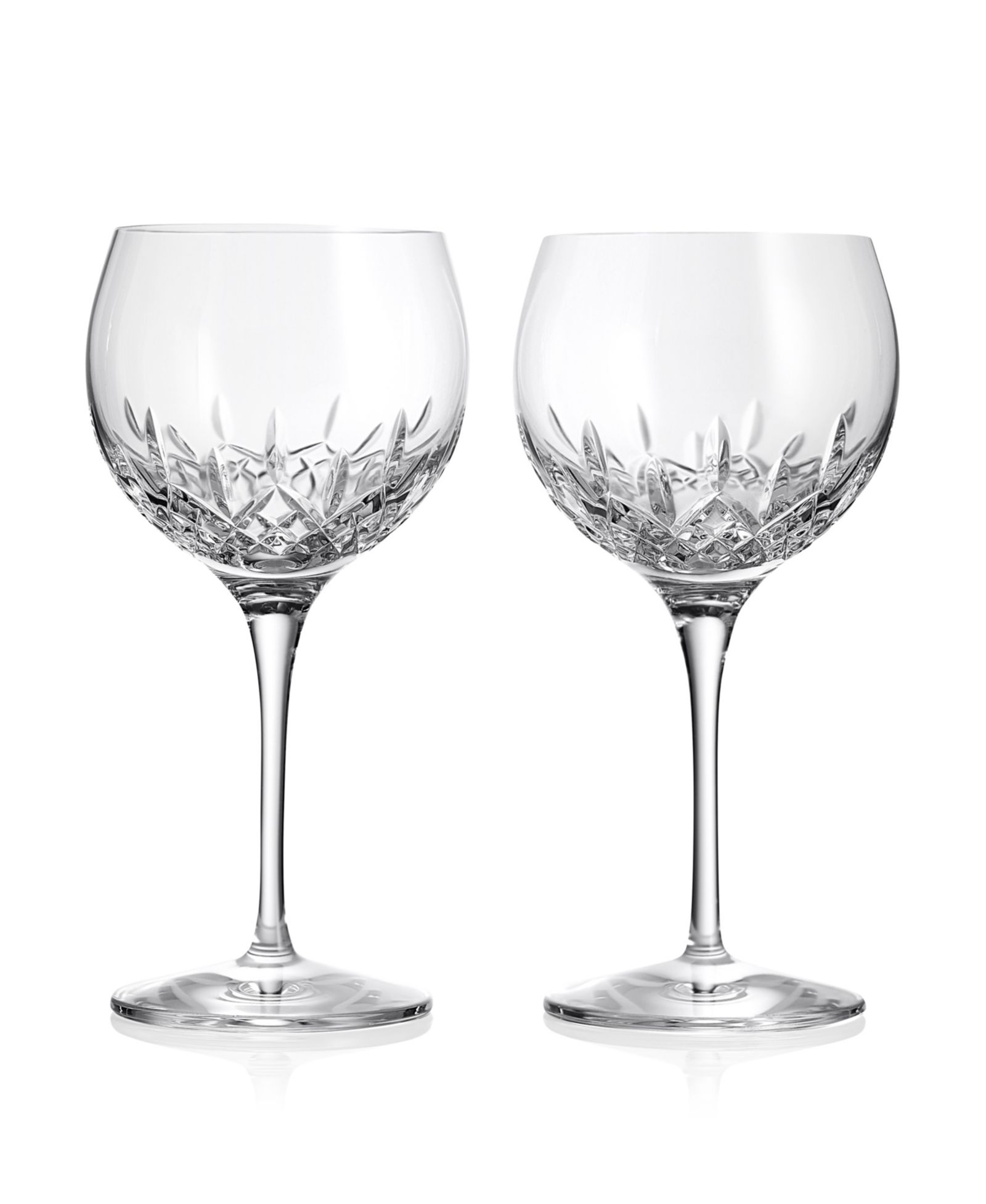 Waterford Lismore Essence Wine Balloon 17oz, Set of 2