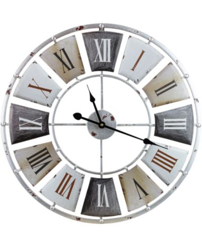Декоративные настенные часы Sorbus 24" в винтажном индустриальном стиле