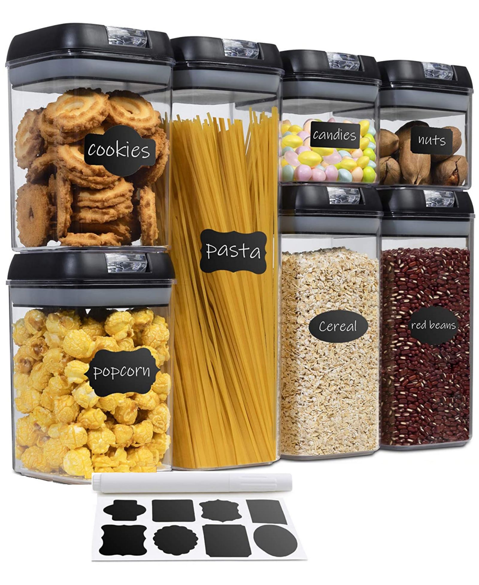 Cheer Collection Food Storage Container 7-Pc. Set