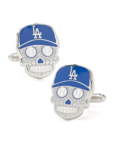 Мужские запонки MLB Los Angeles A Dodgers Sugar Skull