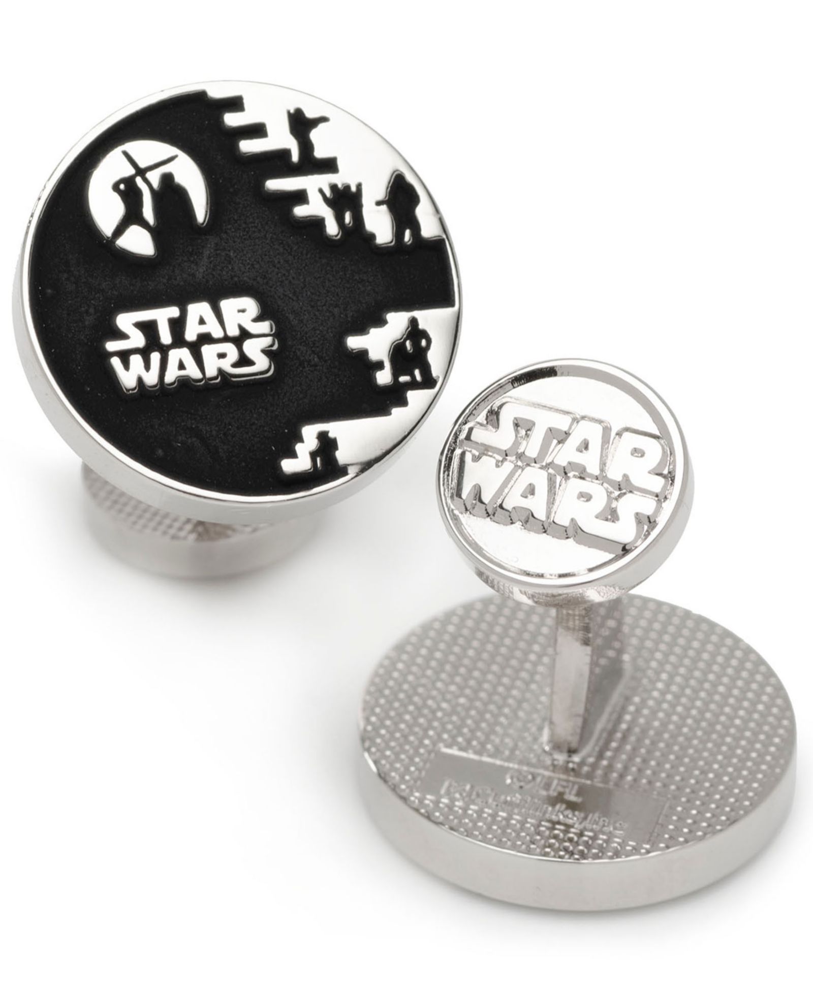 Запонки Star Wars Men's Death Star Icon