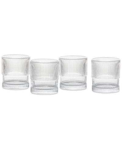 Стаканы Fortessa NoHo Double Old-Fashioned, набор 4 шт., 9.85-oz.
