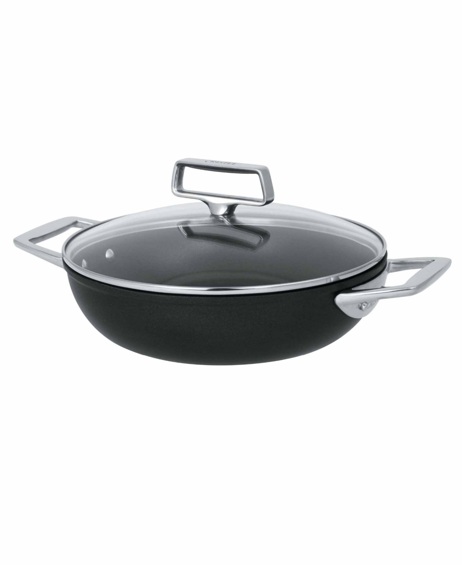 Cristel Castel Pro Ultralu 2-Qt. NonStick Sauté Pan With Lid