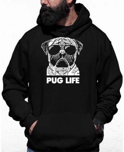 Мужское худи LA Pop Art с принтом Pug Life