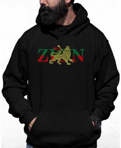 Мужской худи Zion - One Love Word Art