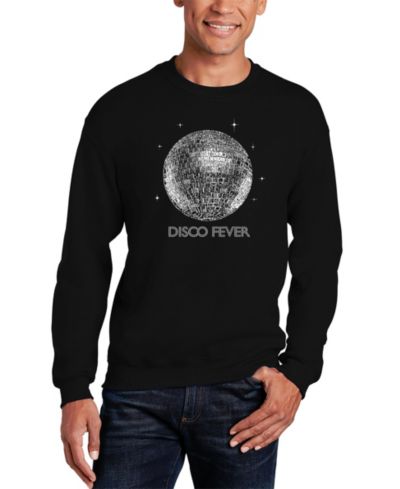 Мужской свитшот LA Pop Art Disco Ball Word Art