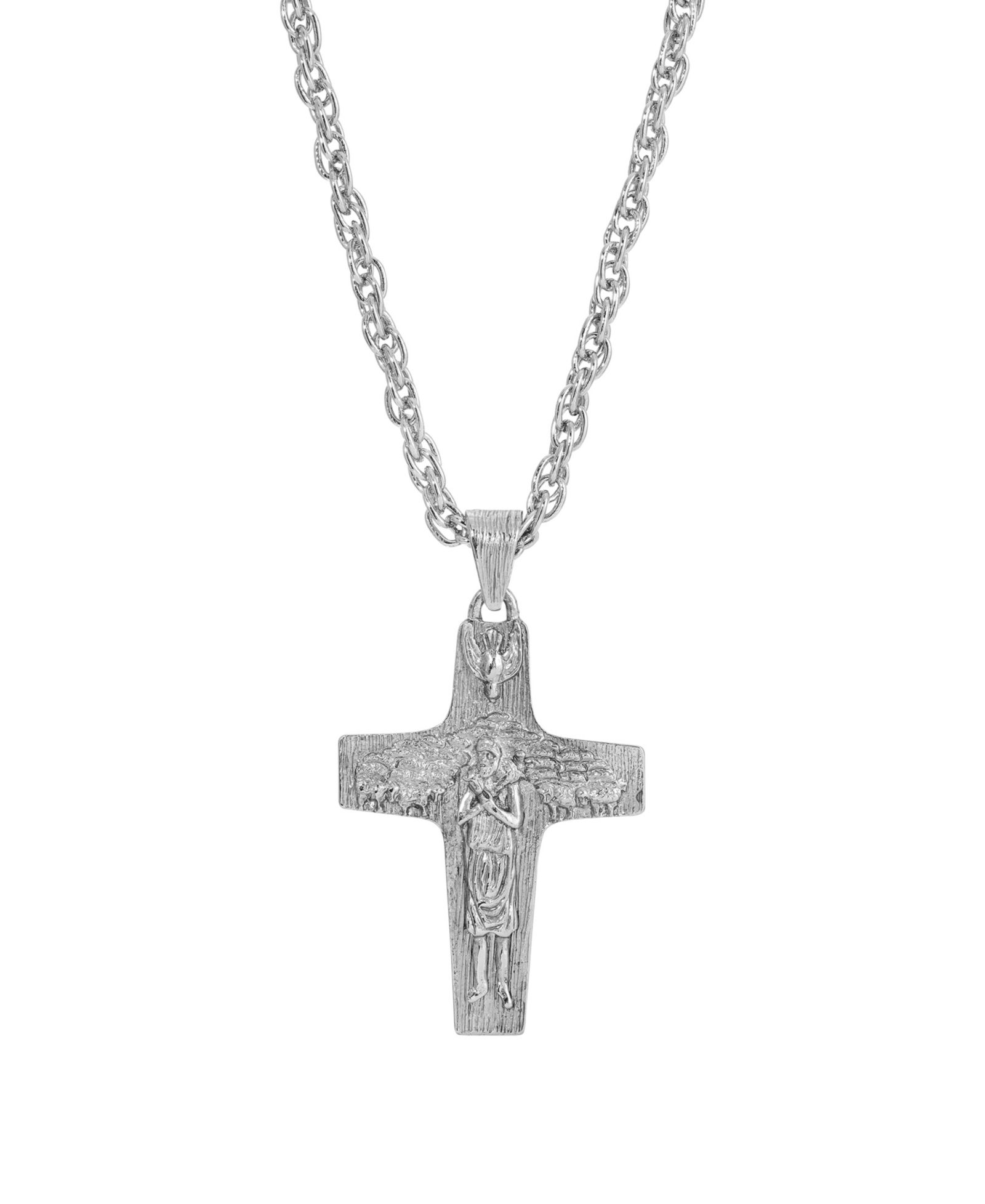 Подвеска Silver-Tone Pope Francis