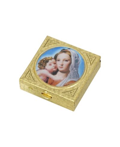 Золотистая шкатулка Mother and Child