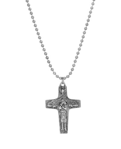 Мужское ожерелье Pewter Shepard and Sheep Cross