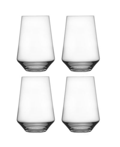 Zwiesel Glas Pure Bordeaux Stemless Wine Tumbler 18.5oz Set of 4
