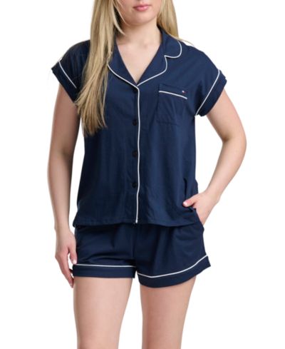 Пижамный комплект Tommy Hilfiger Printed Shirt and Shorts