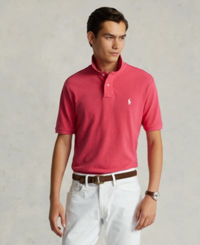 Мужская рубашка Polo Ralph Lauren Custom Slim-Fit Mesh