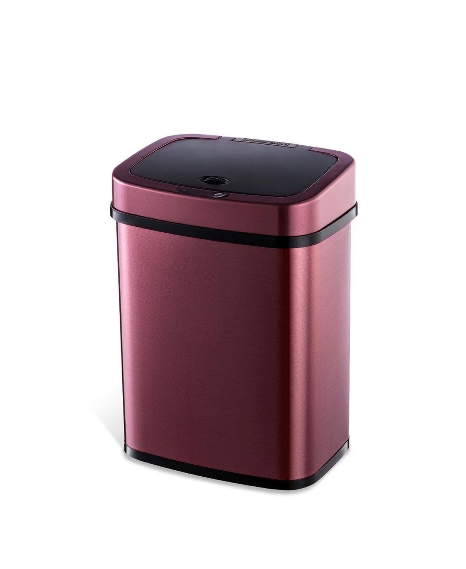 Мусорное ведро NINESTARS Rectangular Motion Sensor Stainless Steel 3.2 Gallon
