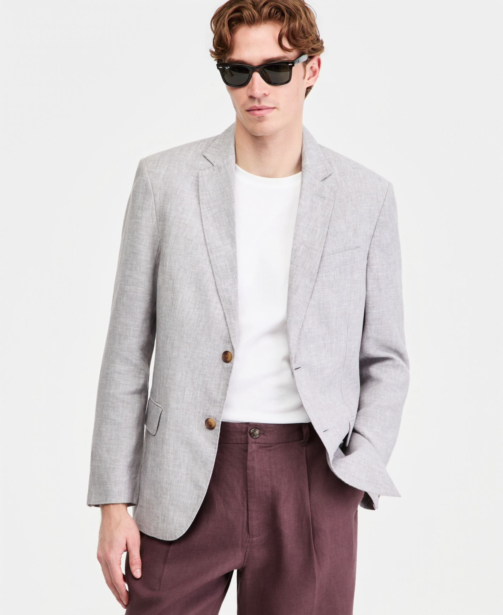 Club Room Men's 100% Linen Blazer, Created for Macy's