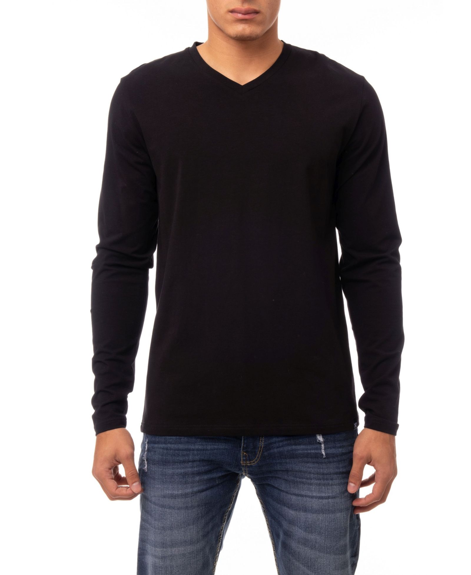 XRAY Men's Long Sleeve V-Neck T-Shirt