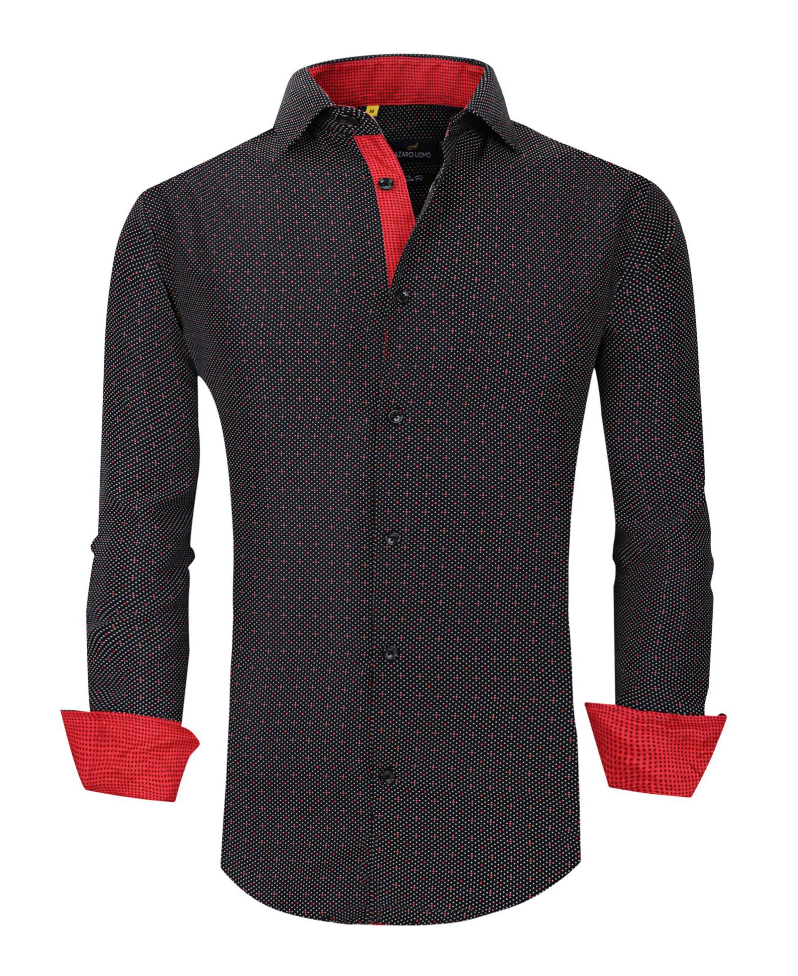 Мужская приталенная рубашка Azaro Uomo Business Nautical Button Down