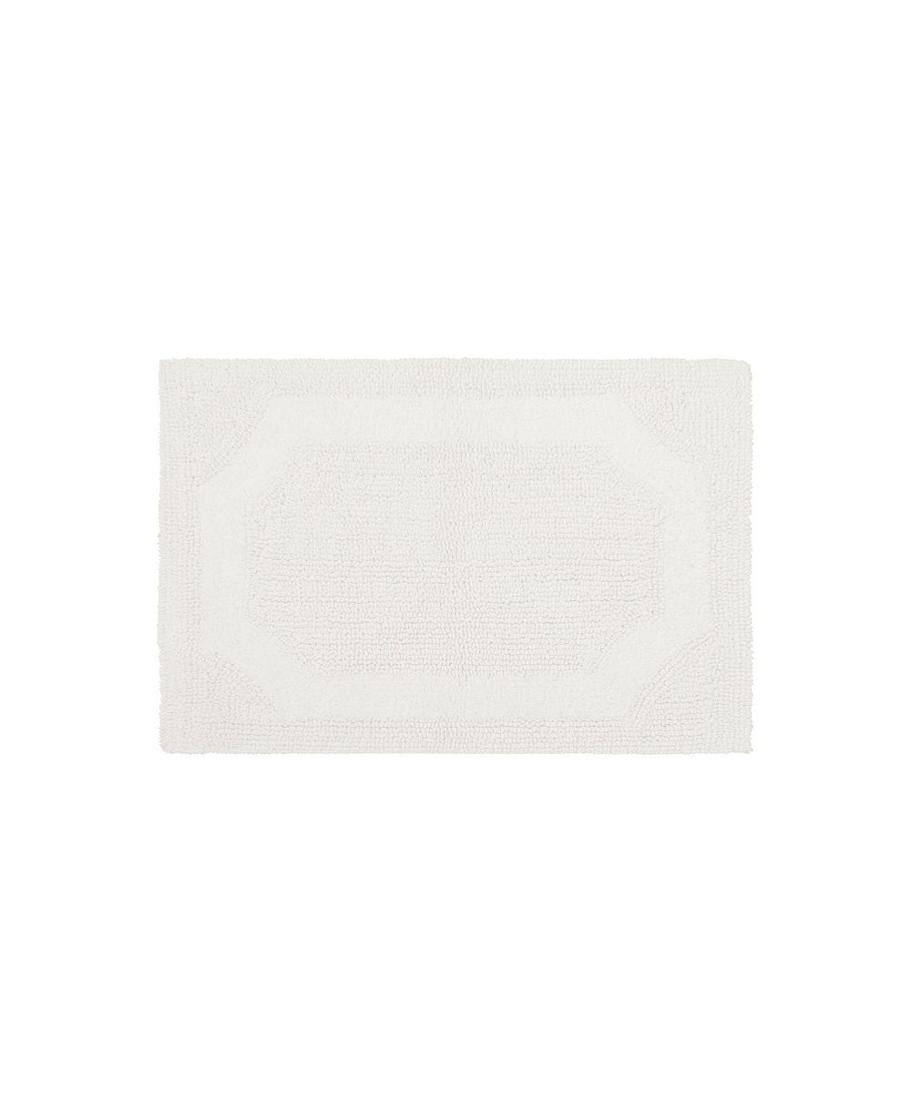 Laura Ashley Reversible Cotton Bath Mat, 17" x 24"
