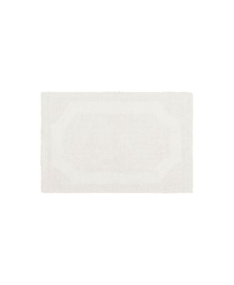 Laura Ashley Reversible Cotton Bath Mat, 17" x 24"