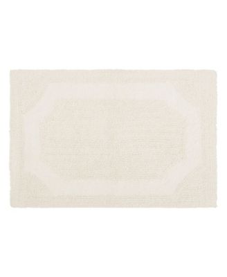 Laura Ashley Reversible Cotton Bath Mat, 21" x 34"