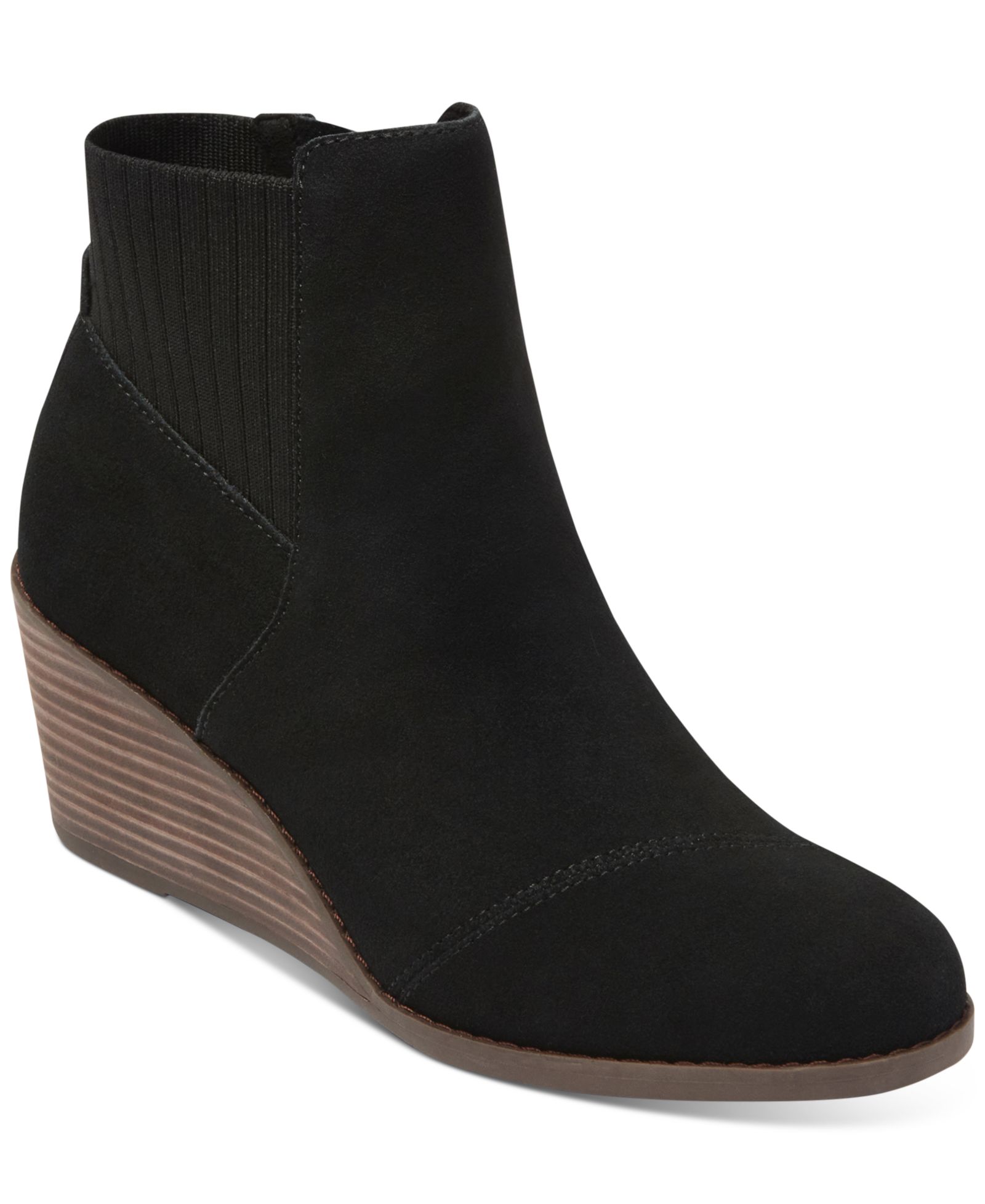 TOMS Women's Sadie Wedge Booties