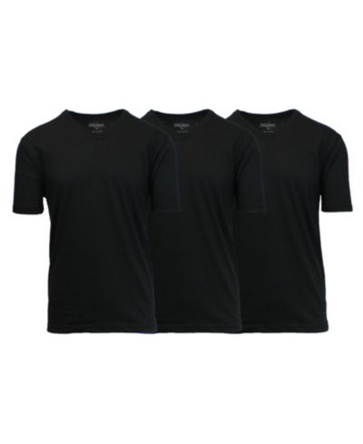 Galaxy By Harvic Men's Short Sleeve V-Neck T-shirt, Pack of 3