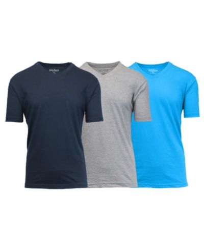 Navy-Heather Gray-Aqua