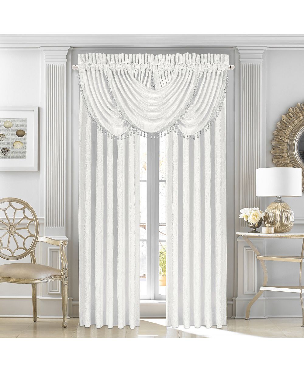 J Queen New York Bianco 4-Pc. Window Panel Pair, 50" x 95"