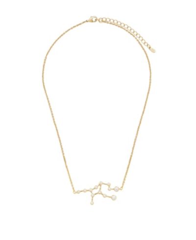 Women's When Stars Align Constellation Necklace in 14k Gold Plate