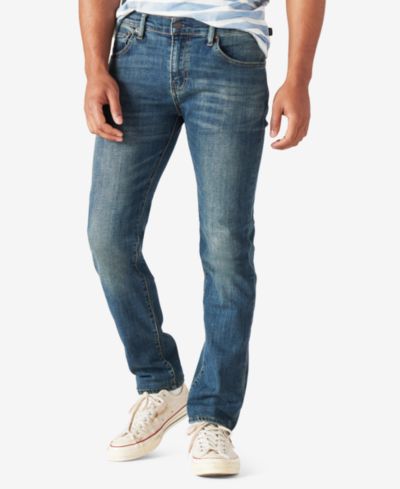 Lucky Brand Мужские джинсы 110 Slim Coolmax с низкой посадкой и эффектом stretch