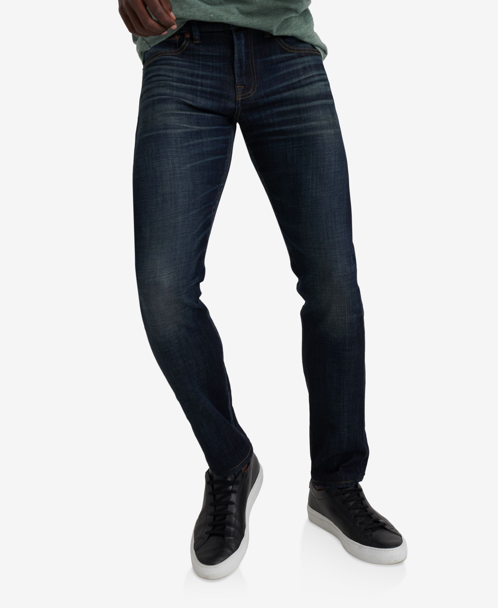 Lucky Brand Men's 110 Slim Coolmax Low-Rise Stretch Jeans