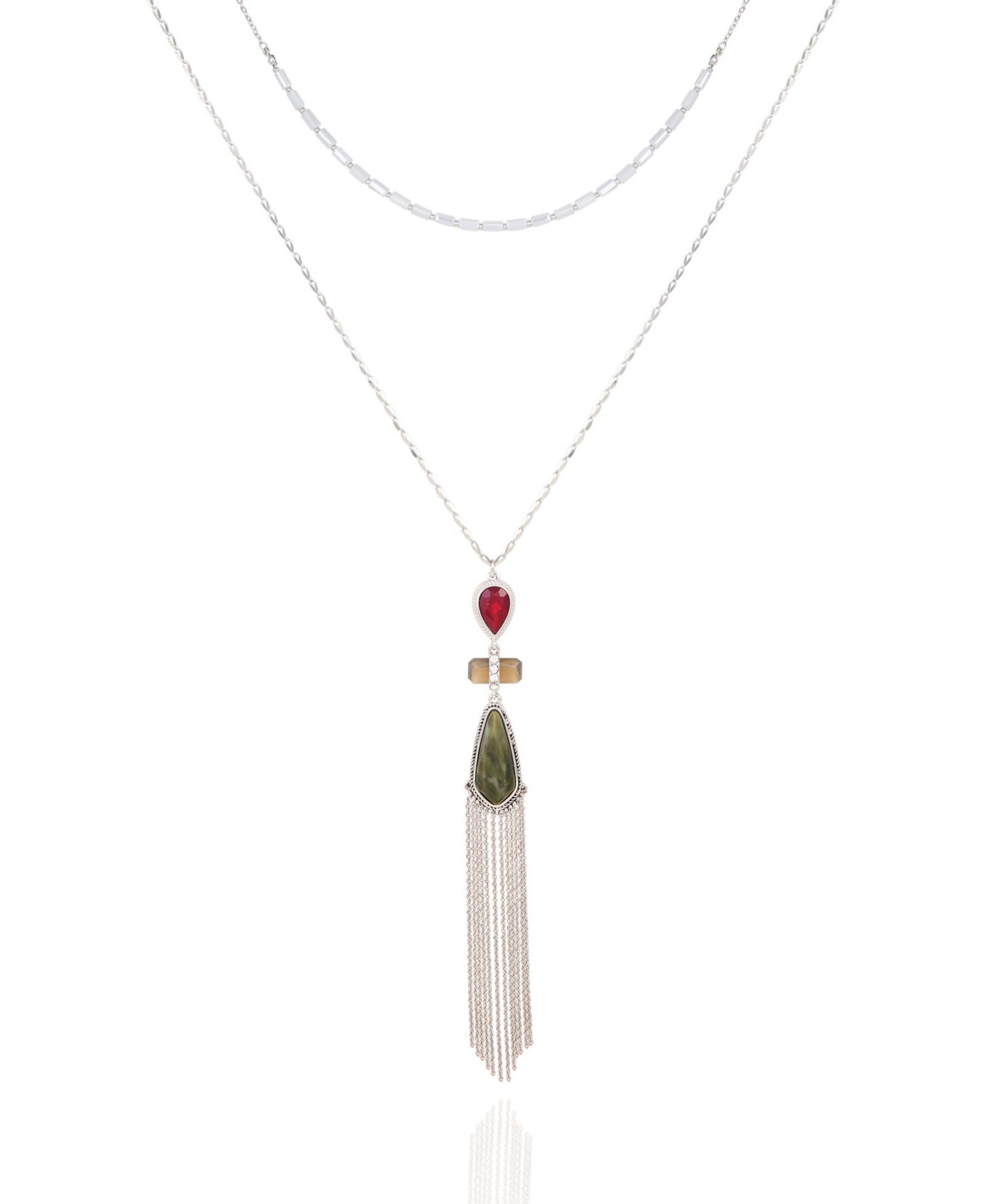 T Tahari Gypsy Revival Layered Necklace