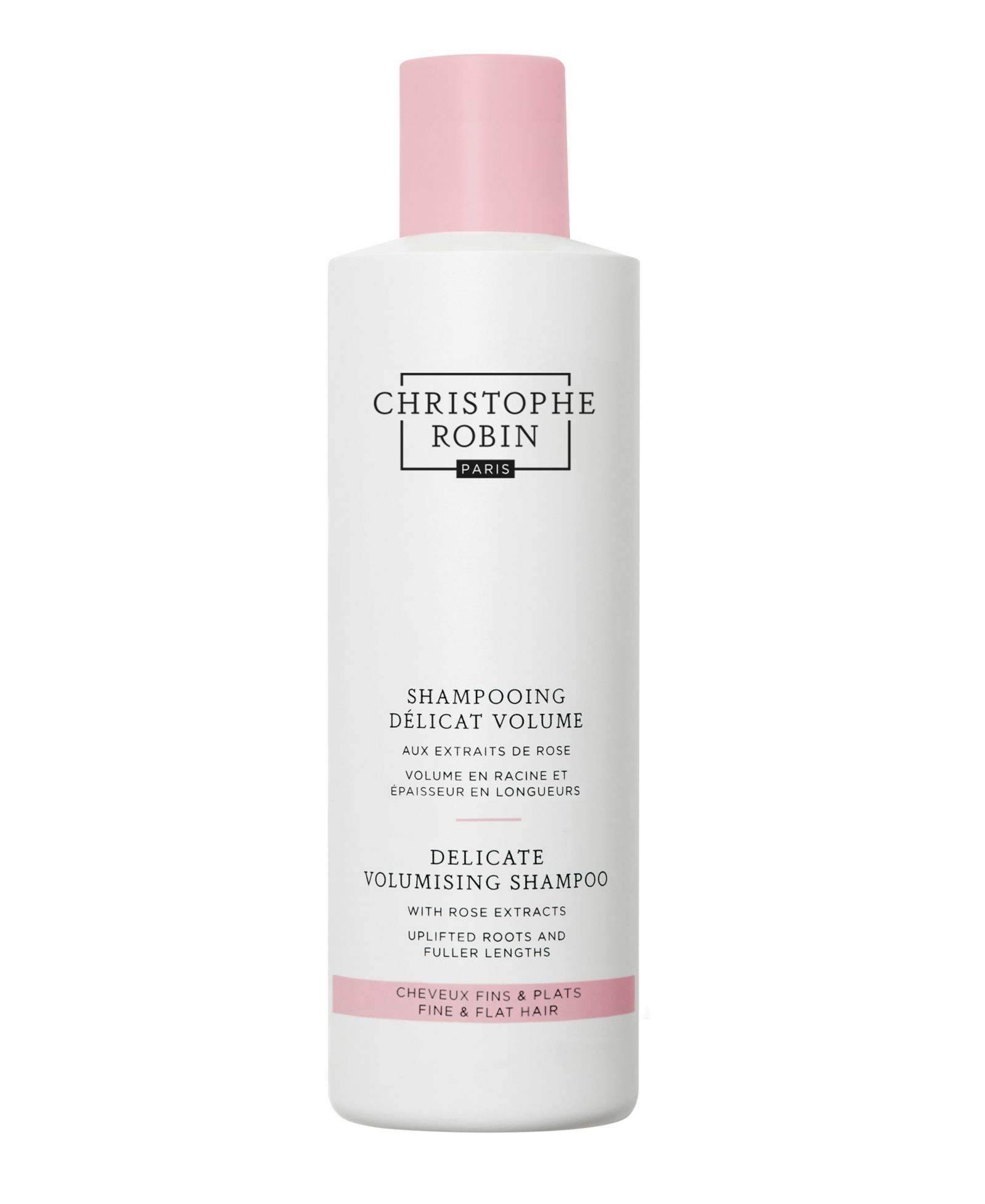 Christophe Robin Delicate Volumizing Shampoo with Rose Extracts, 8.5 oz.
