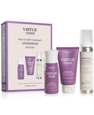 Virtue 3-Pc. Trial-Size Hair Growth Treatment Set