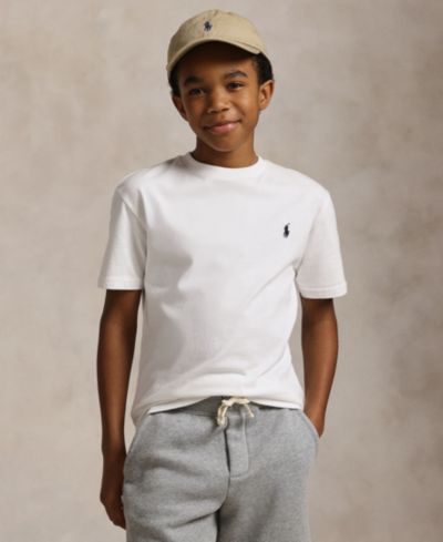 Детская хлопковая футболка Polo Ralph Lauren