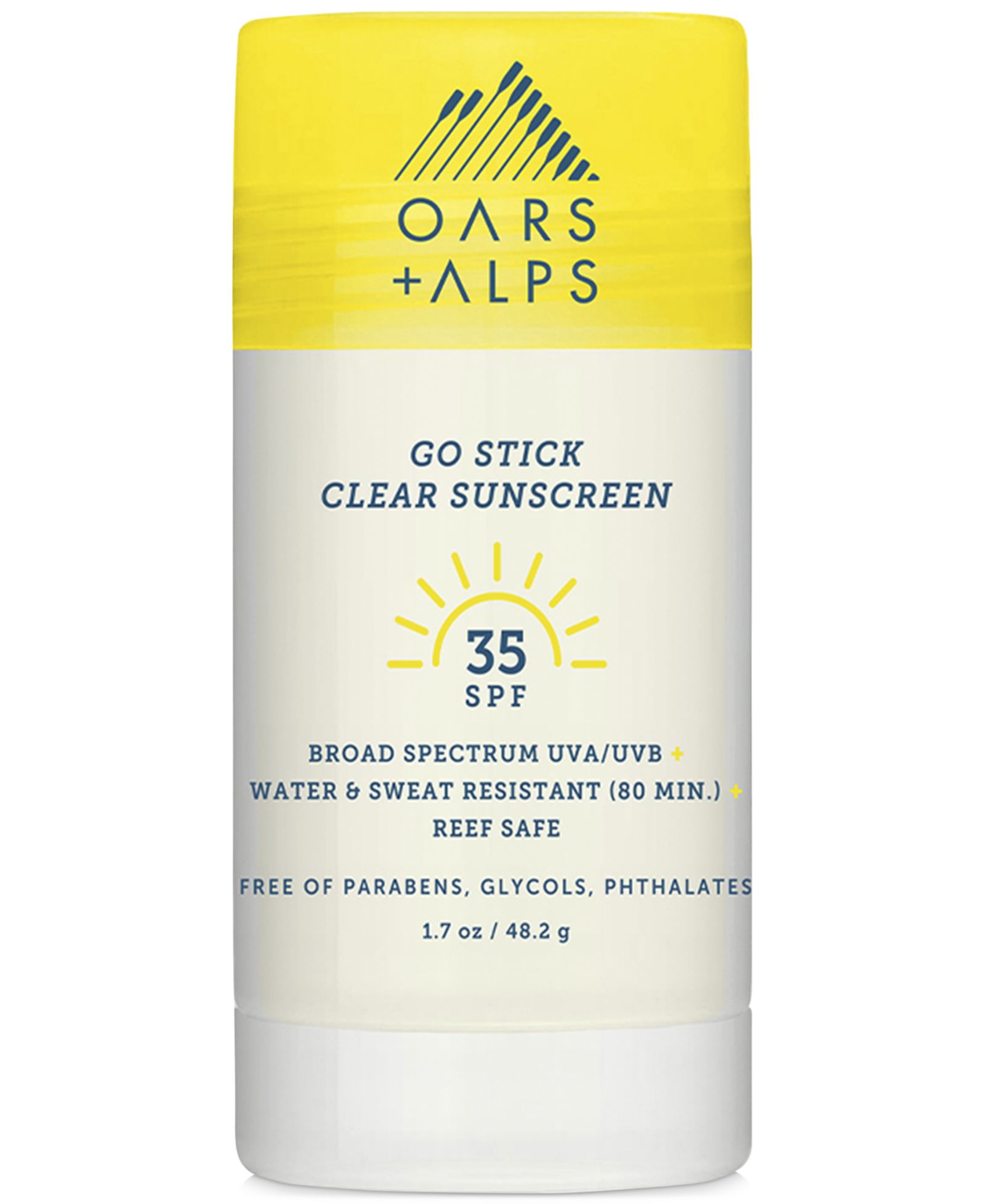 Oars + Alps Go Stick Clear Sunscreen SPF 35, 1.7-oz.