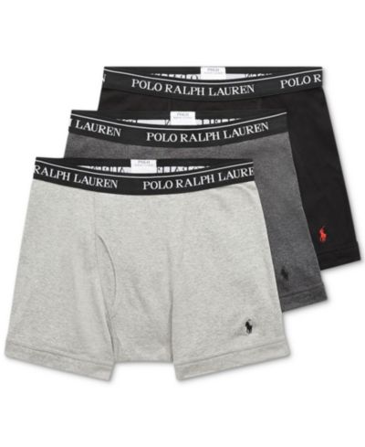 Мужские боксеры Polo Ralph Lauren Cotton Big & Tall, 3-Pack