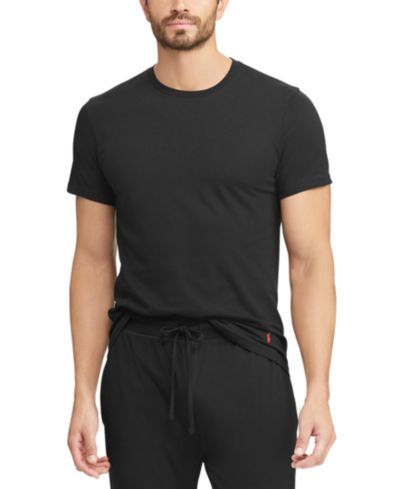 Мужской набор из 3 шт. майки Polo Ralph Lauren Big and Tall Crewneck